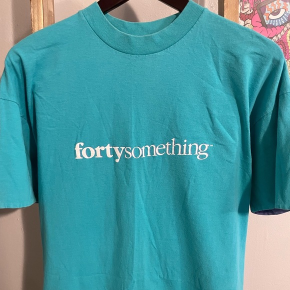 Vintage FortySomething long oversized t-shirt. Good condition. One size fits all - Picture 2 of 6